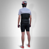 Demure Cycling Kit - Shorts & Jersey Black/Grey