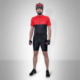 Demure Cycling Kit - Shorts & Jersey Black/Red